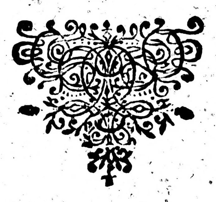 An illustration from La rhétorique françoise ou pour principale augmentation l'on trouve les secrets de nostre langue [microforme], 1673, leaf 788