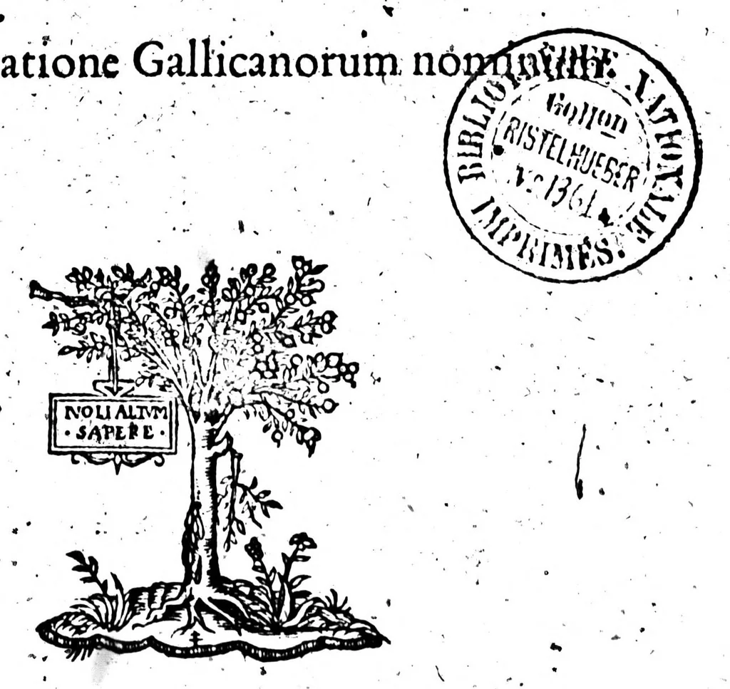 An illustration from Liber de differentia vulgarium linguarum, & gallici sermonis varietate [microform], 1533, leaf 16