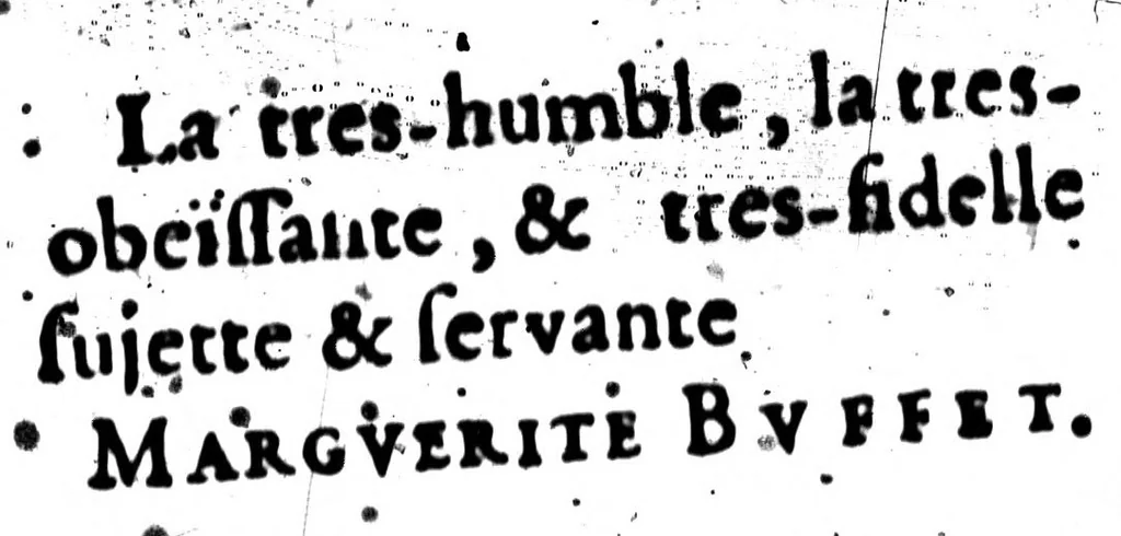 An illustration from Novvelles observations svr la langue françois, où il est traitté des termes anciens & inusitez, & du bel usage des mots nouveaux [microforme] : avec les eloges des illustres sçavantes, tant anciennes que modernes, 1668, leaf 22