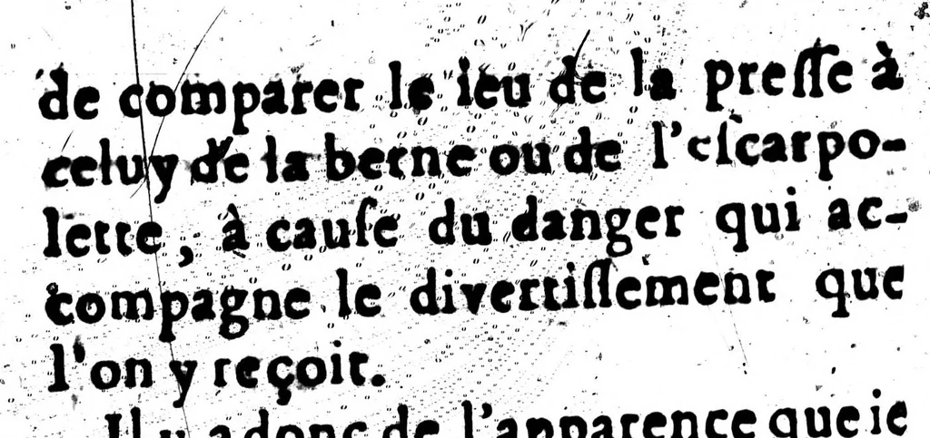 An illustration from Novvelles observations svr la langue françois, où il est traitté des termes anciens & inusitez, & du bel usage des mots nouveaux [microforme] : avec les eloges des illustres sçavantes, tant anciennes que modernes, 1668, leaf 24