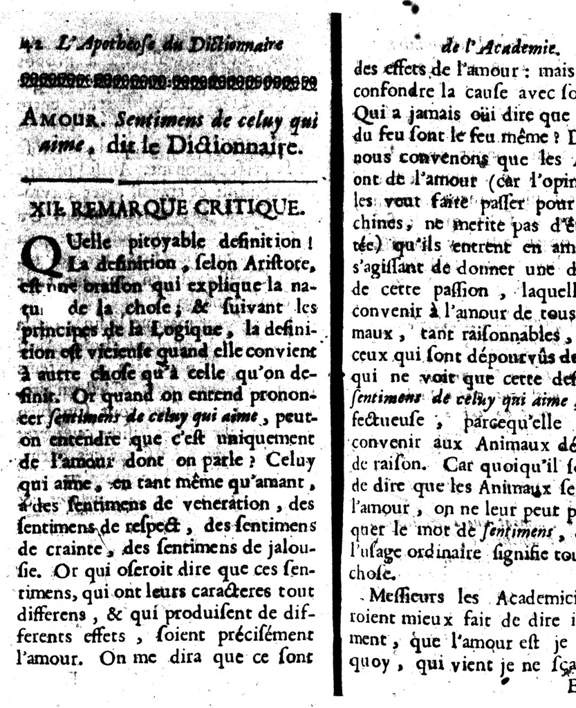 An illustration from L'Apothéose du dictionnaire de l'Académie, et son expulsion de la région céleste [microforme], 1696, leaf 25