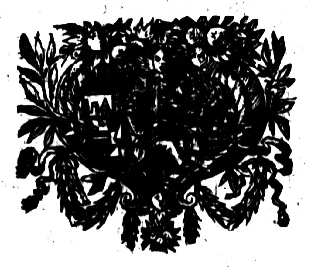 An illustration from Essay d'une parfaite grammaire de la langue françoise... [microforme], 1680, leaf 101