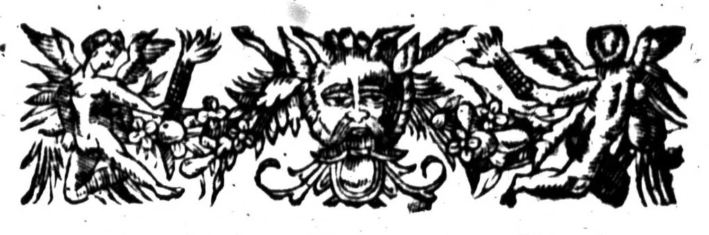An illustration from L'Académie de l'Art poétique [microforme], 1610, leaf 5