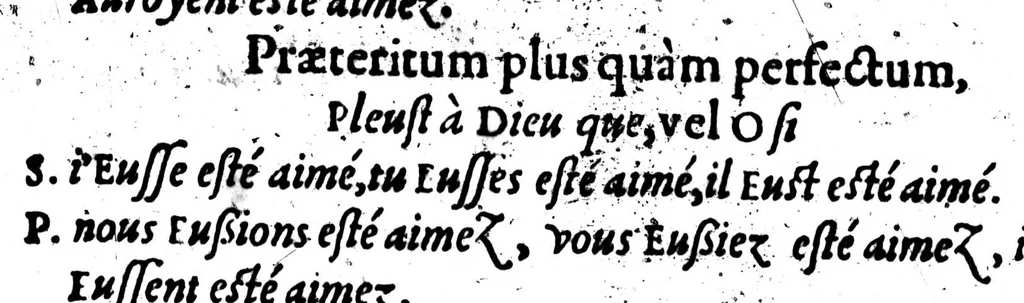 An illustration from Traicté de la gràmaire francoise [microforme], 1569, leaf 210