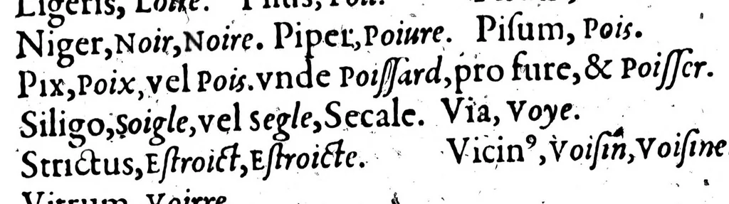 An illustration from Traicté de la gràmaire francoise [microforme], 1569, leaf 265