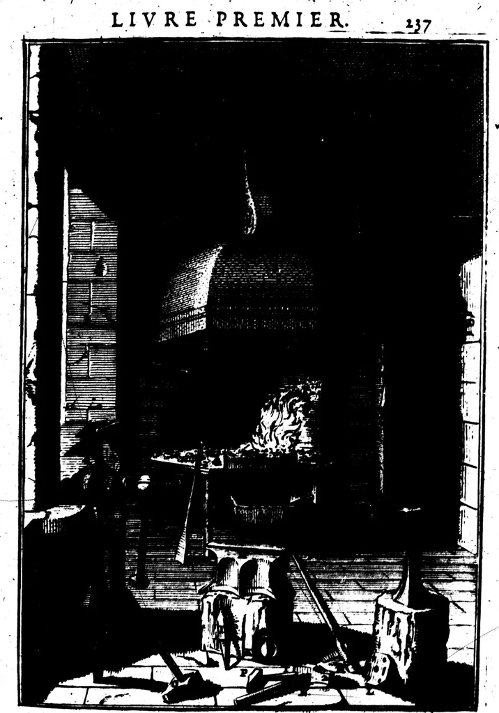 An illustration from Des principes de l'architecture, de la sculpture, de la peinture, et des autres arts qui en dépendent [microforme] : avec un dictionnaire des termes propres à chacun de ces arts, 1676, leaf 259