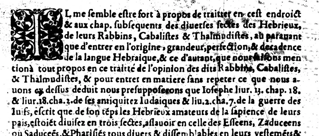 An illustration from Thrésor de l'histoire des langues de cest univers ... [microforme], 1613, leaf 147
