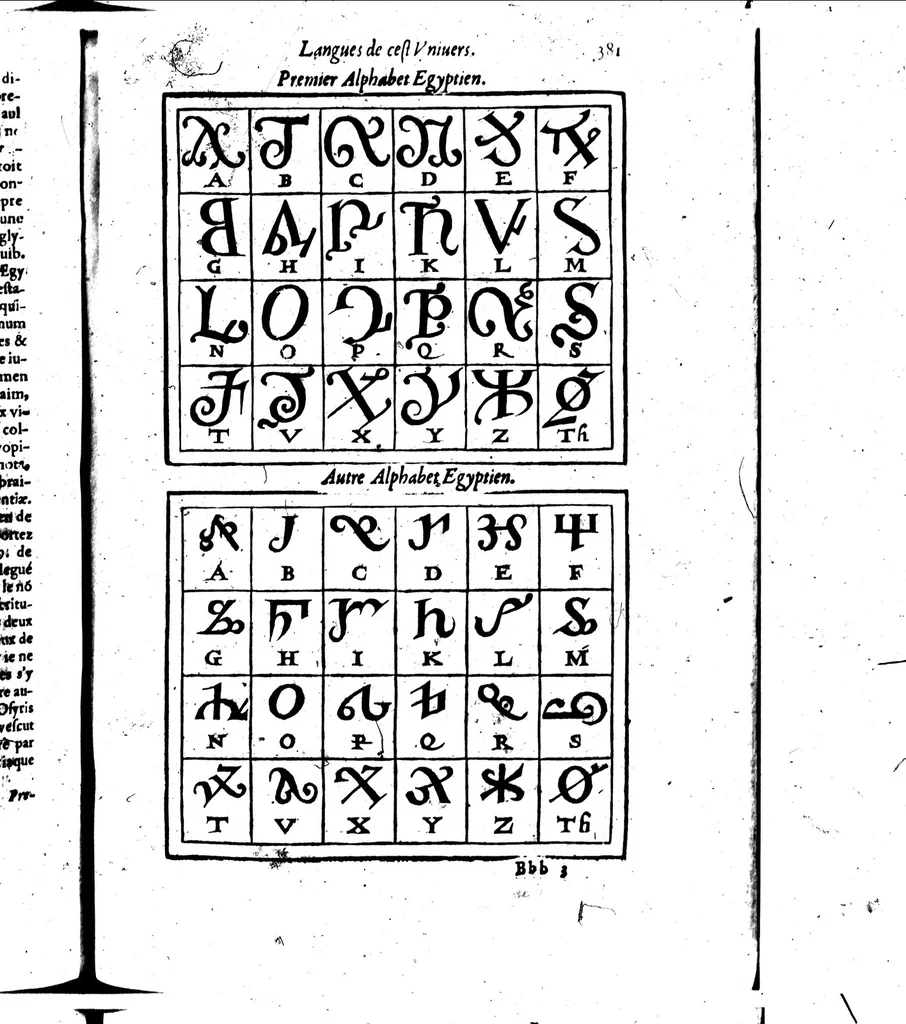 An illustration from Thrésor de l'histoire des langues de cest univers ... [microforme], 1613, leaf 417