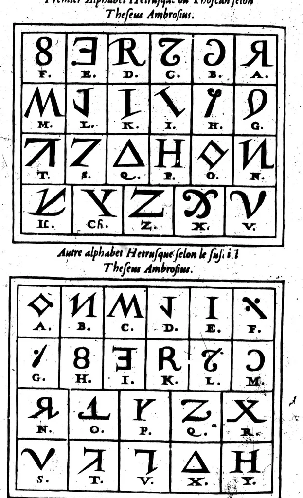 An illustration from Thrésor de l'histoire des langues de cest univers ... [microforme], 1613, leaf 794