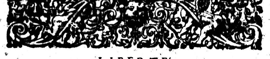 An illustration from Liberté de la langue françoise dans sa pureté [microforme], 1651, leaf 9