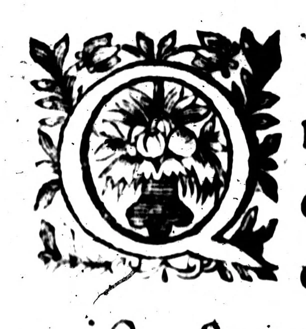 An illustration from Letres de Phyllarque à Ariste, où il est traité de l'éloquence françoise [microforme], 1627, leaf 52