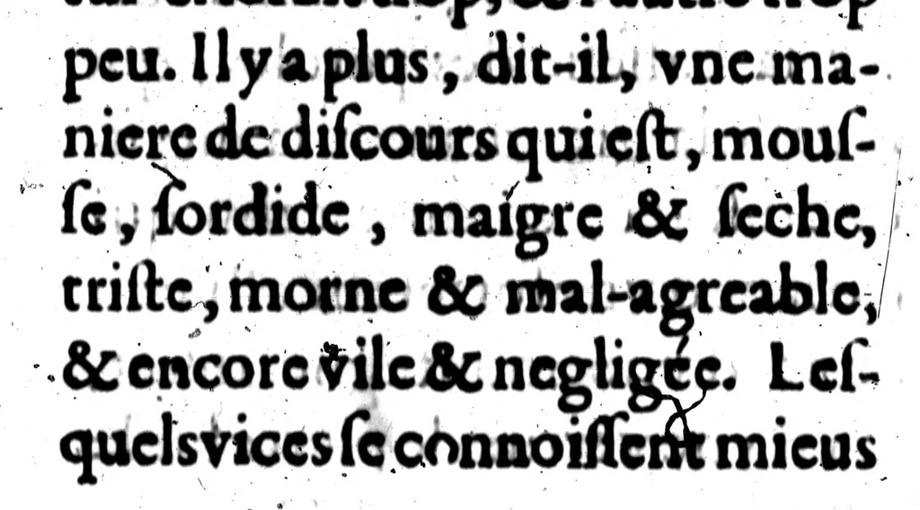 An illustration from Letres de Phyllarque à Ariste, où il est traité de l'éloquence françoise [microforme], 1627, leaf 814