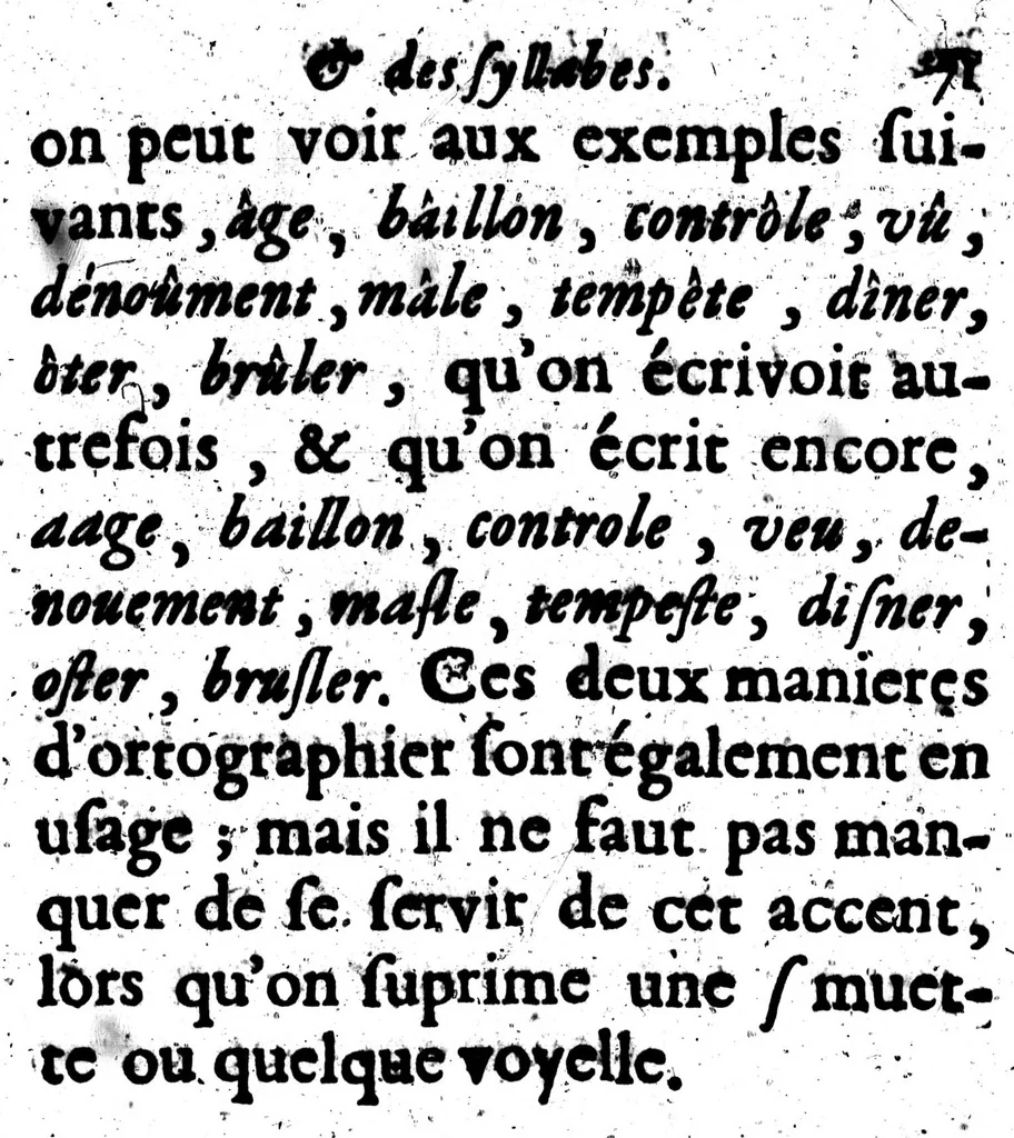 An illustration from L'Art de bien prononcer et de bien parler la langue françoise [microforme], 1687, leaf 139