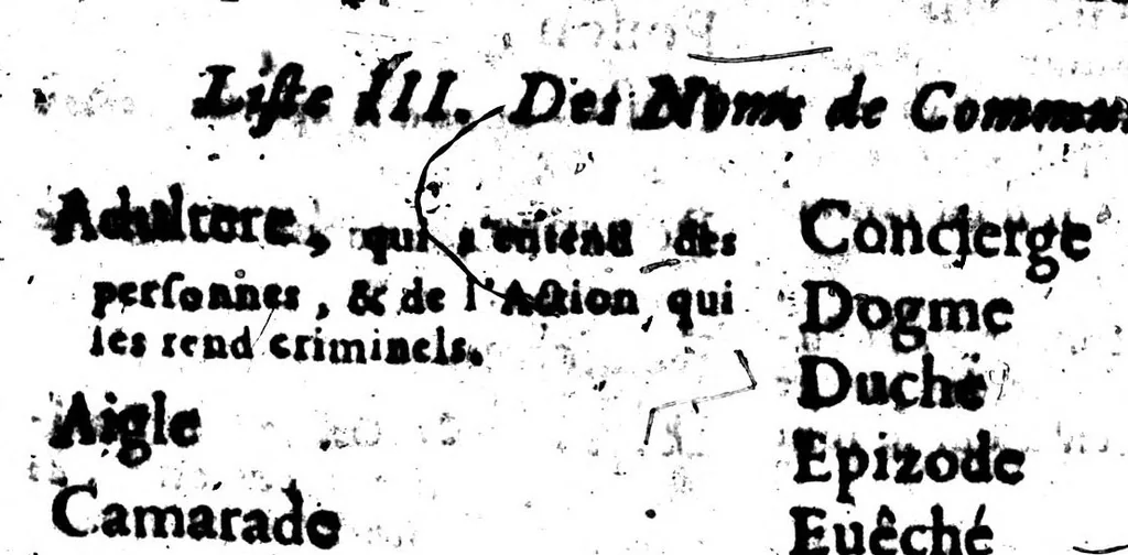 An illustration from Nouvelle methode pour apprendre facilement les principes et la pureté de la langue françoise [microforme], 1656, leaf 134