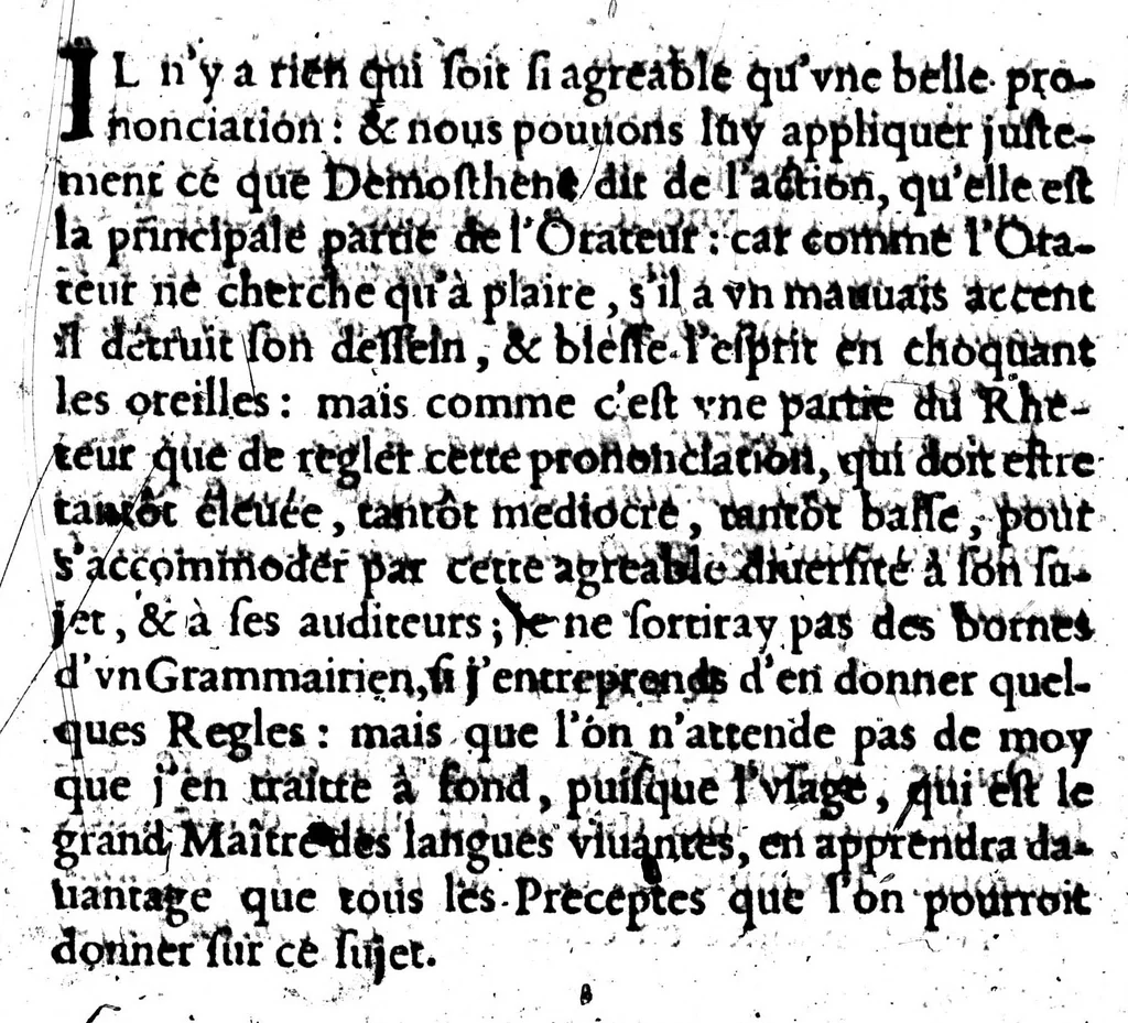 An illustration from Nouvelle methode pour apprendre facilement les principes et la pureté de la langue françoise [microforme], 1656, leaf 135