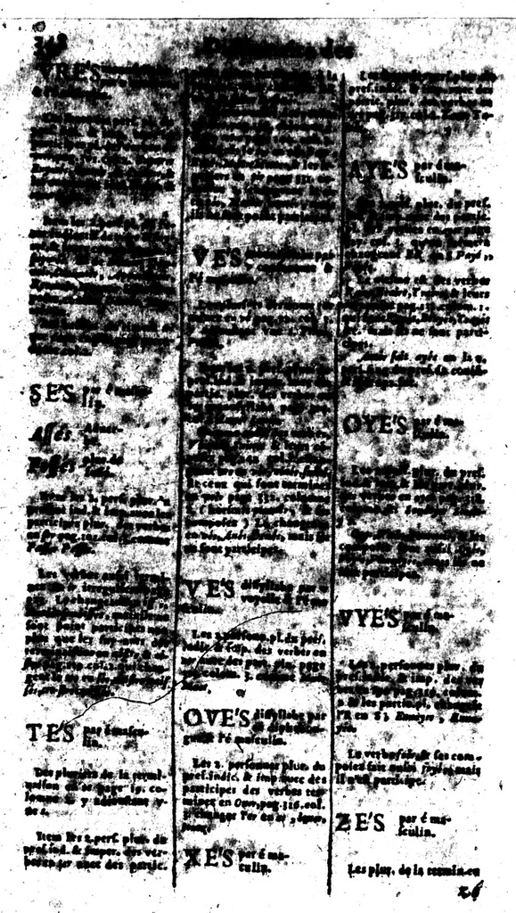 An illustration from Le grand dictionnaire des rimes francaises [microforme], 1623, leaf 364
