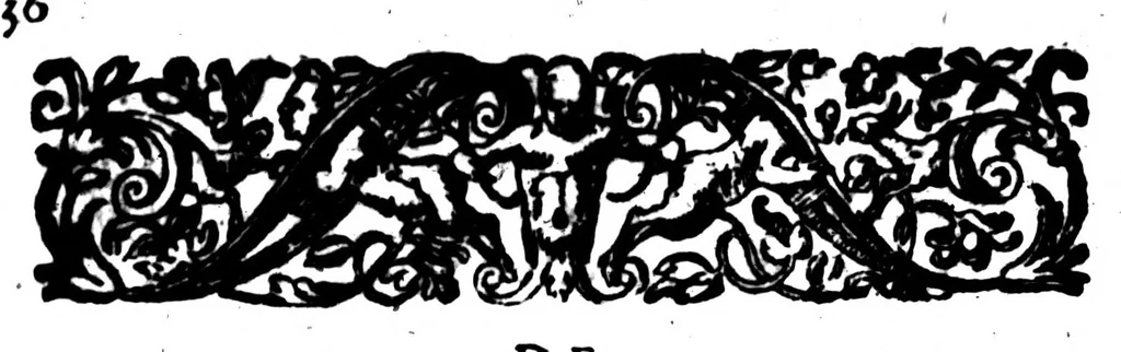 An illustration from Le grand dictionnaire des rimes francaises [microforme], 1623, leaf 536