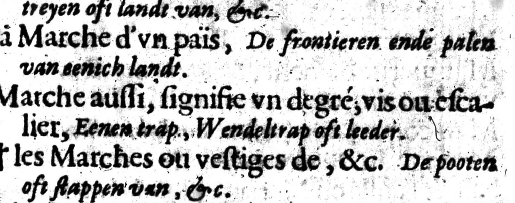 An illustration from Dictionnaire, ou, Promptuaire françois-flameng [microforme], 1602, leaf 295