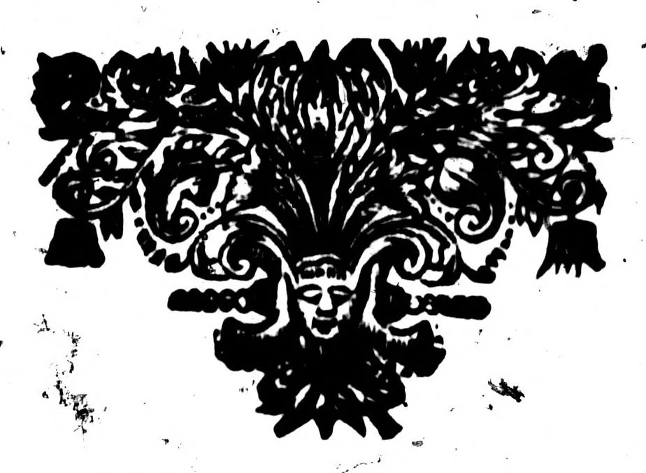 An illustration from Observations de monsieur Ménage sur la langue françoise [microforme], 1675, leaf 47