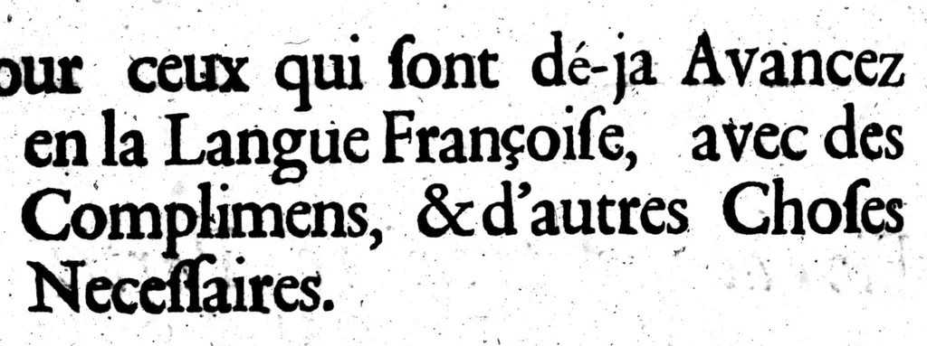 An illustration from Grammaire françoise [microforme], 1684, leaf 291