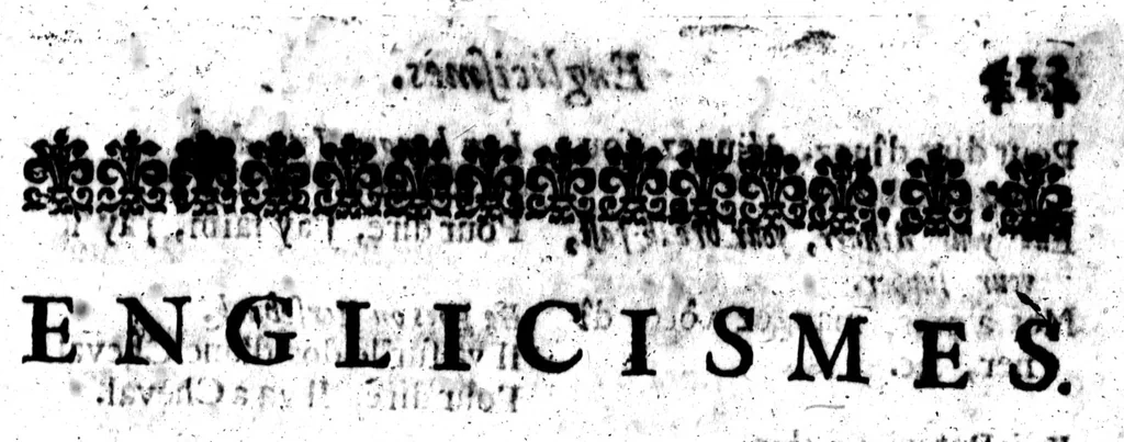 An illustration from Grammaire françoise [microforme], 1684, leaf 418