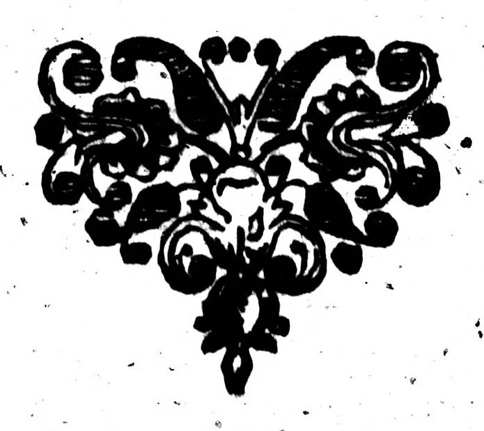 An illustration from Réponse à une critique satyrique intitulée l'apotheose du Dictionnaire de l'Academie françoise [microforme], 1696, leaf 63