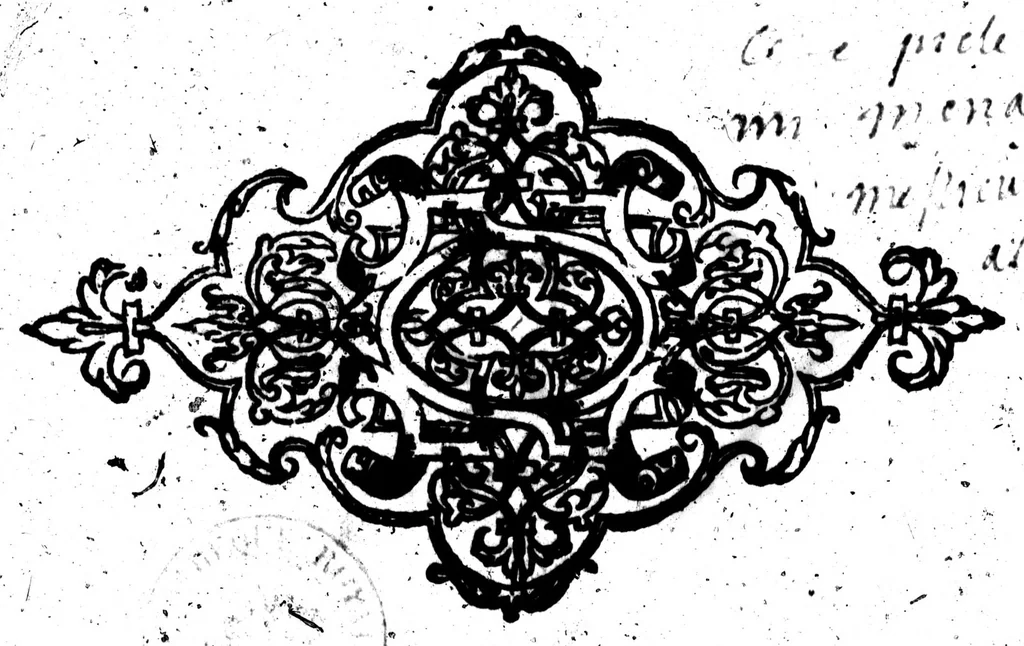 An illustration from Le Parnasse alarmé [microforme], 1649, leaf 1