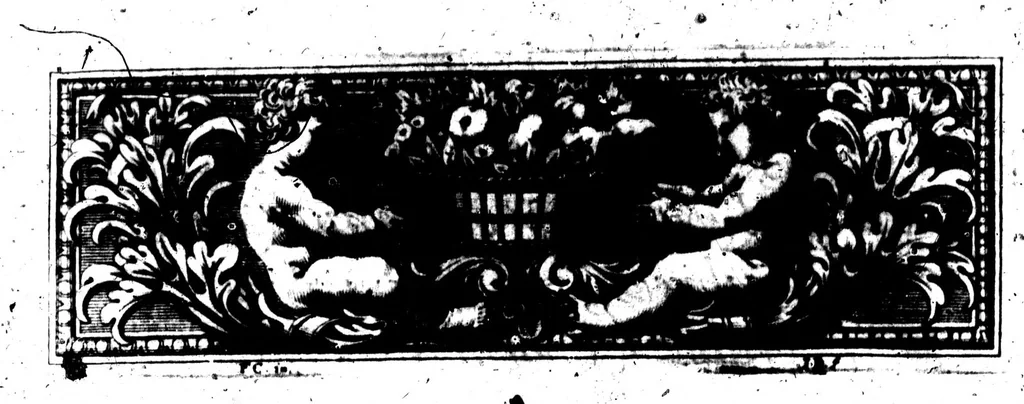 An illustration from Les Origines de la langue françoise [microforme], 1650, leaf 3