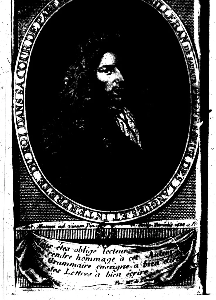An illustration from Les deux grammaires françaises [microforme], 1694, leaf 0