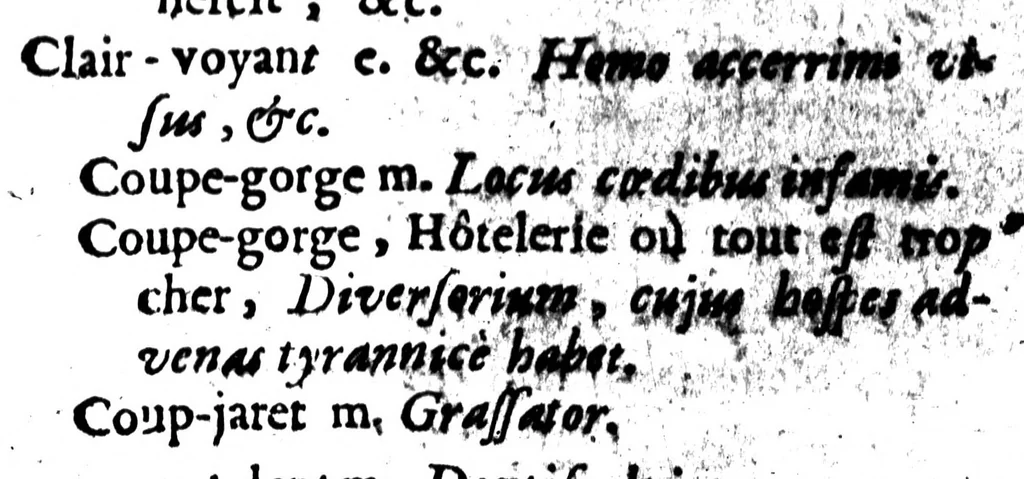 An illustration from Les deux grammaires françaises [microforme], 1694, leaf 70