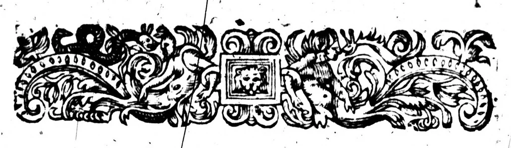 An illustration from Grammaire françoise, rapportée au langage du temps [microforme], 1640, leaf 9