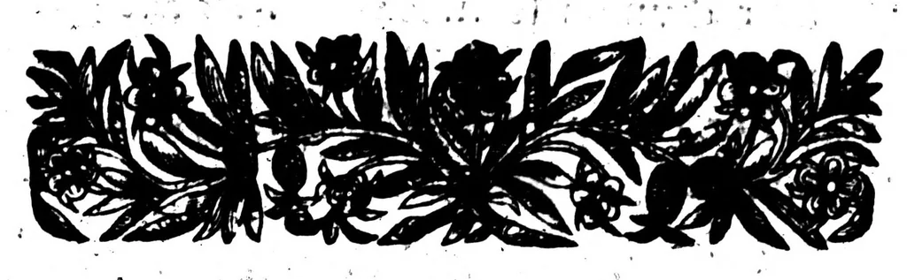 An illustration from Curiositez françoise, pour supplement aux dictionnaires; ou, Recueil de plusieurs belles proprietez, avec une infinté de proverbes & quolibets, pour l'explication de toutes sortes de livres [microforme], 1640, leaf 593