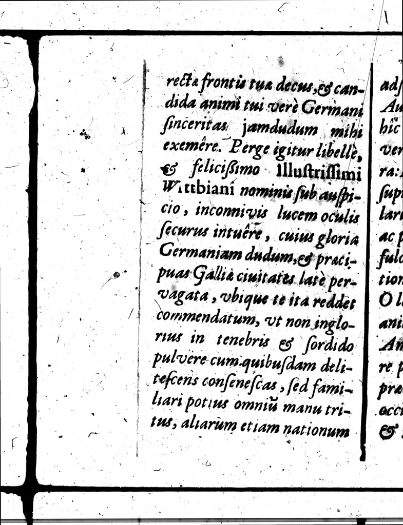 An illustration from Le triomphe de la langue françoise, dans lequel les principales difficultés qui s'y rencontrent sont revnersées [microform], 1664, leaf 6