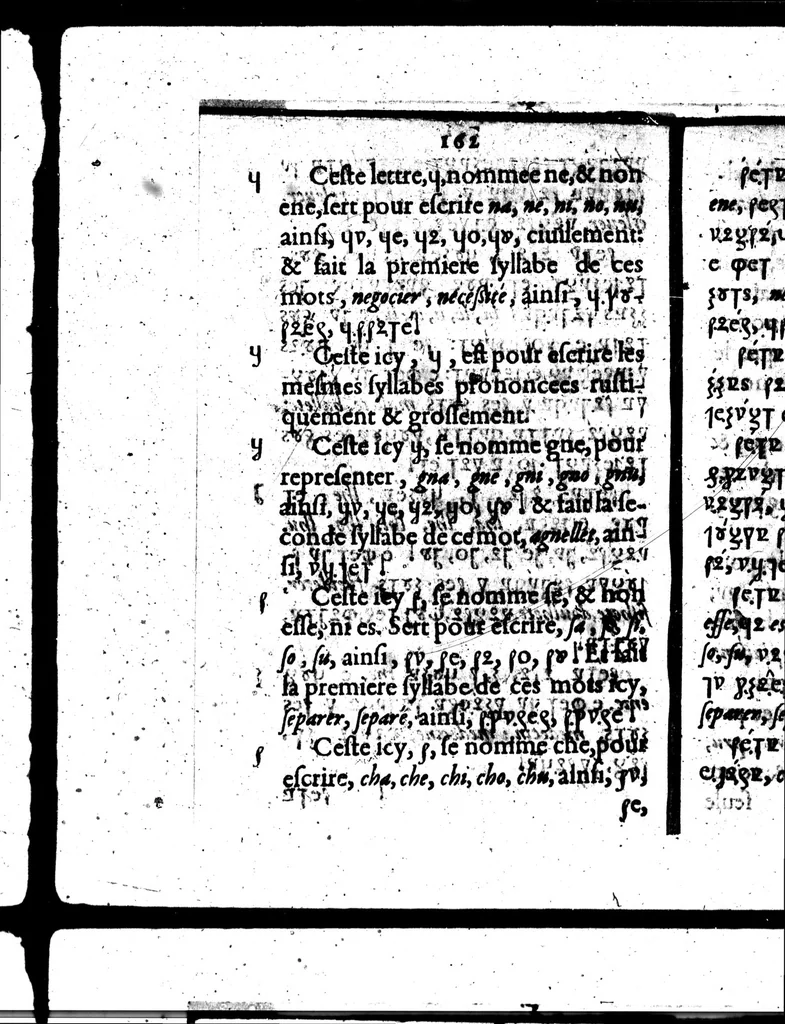 An illustration from La declaration des abus que l'on commet en escrivant [microforme], 1578, leaf 162