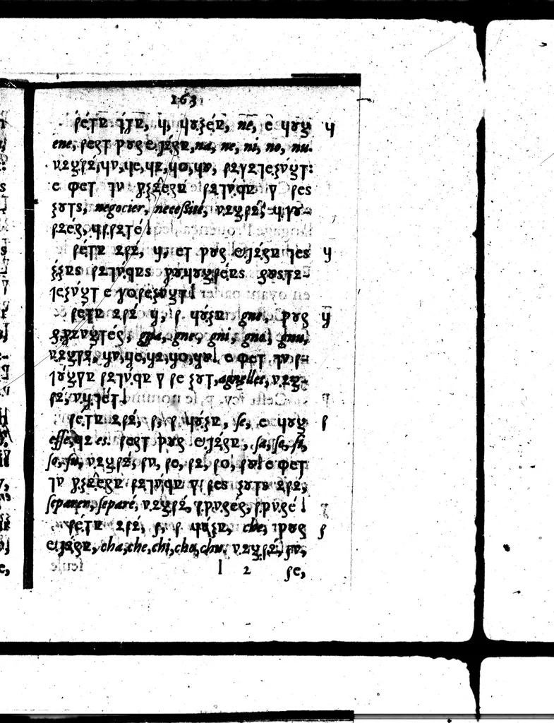 An illustration from La declaration des abus que l'on commet en escrivant [microforme], 1578, leaf 163