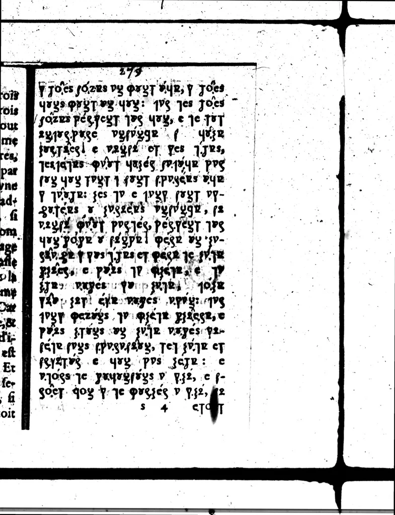 An illustration from La declaration des abus que l'on commet en escrivant [microforme], 1578, leaf 279