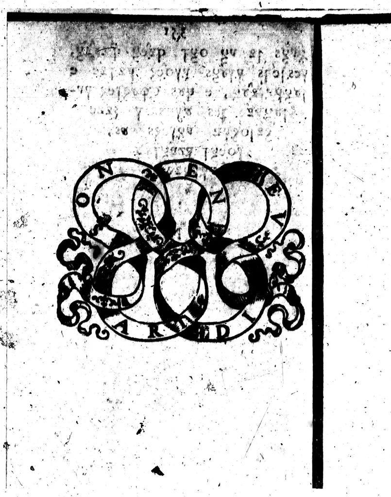 An illustration from La declaration des abus que l'on commet en escrivant [microforme], 1578, leaf 352