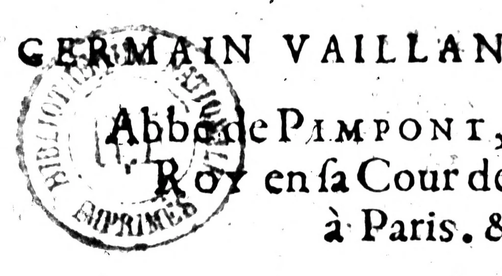 An illustration from Celt-hellenisme, ou, Etymologic des mots francois tirez du graec [microforme] : plus preuves en general de la descente de nostre langue, 1581, leaf 3