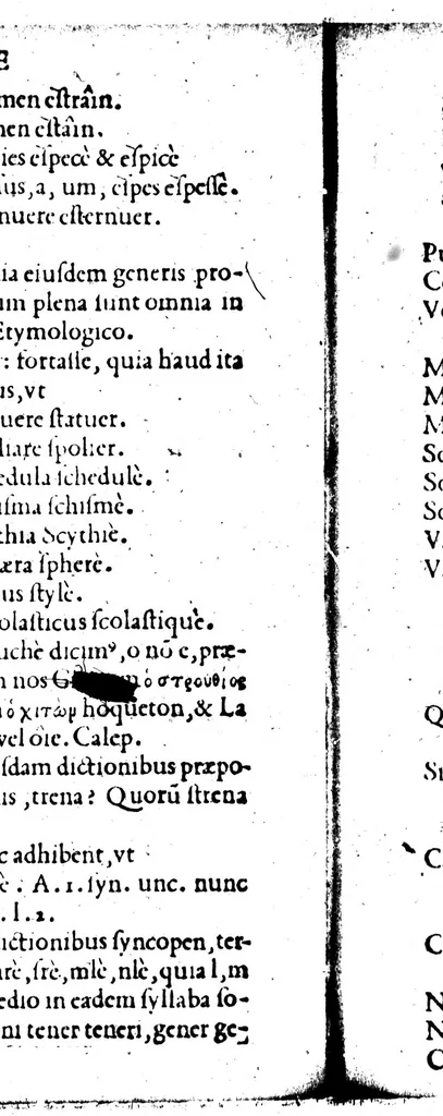 An illustration from In linguam gallicam Isagôge, una cum eiusdem Grammatica latino-gallica ex hebraeis, graecis, & latinis authoribus [microform], 1531, leaf 70
