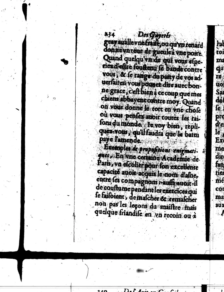 An illustration from Stille de l'orateur [microforme], 1647, leaf 242