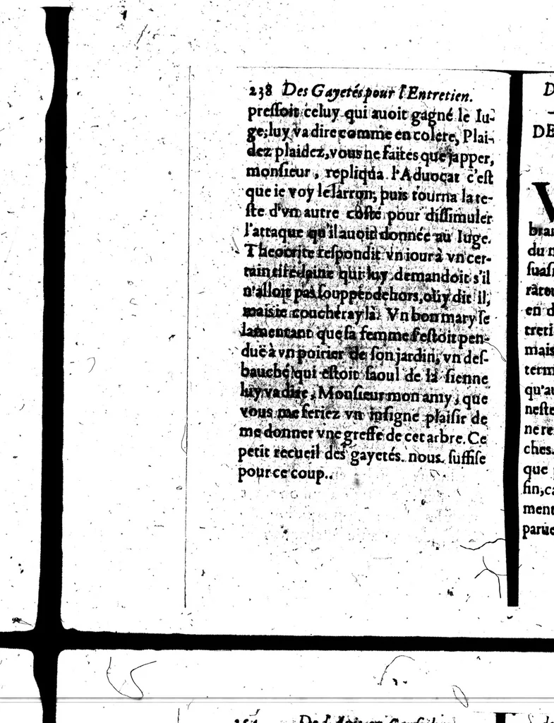 An illustration from Stille de l'orateur [microforme], 1647, leaf 246