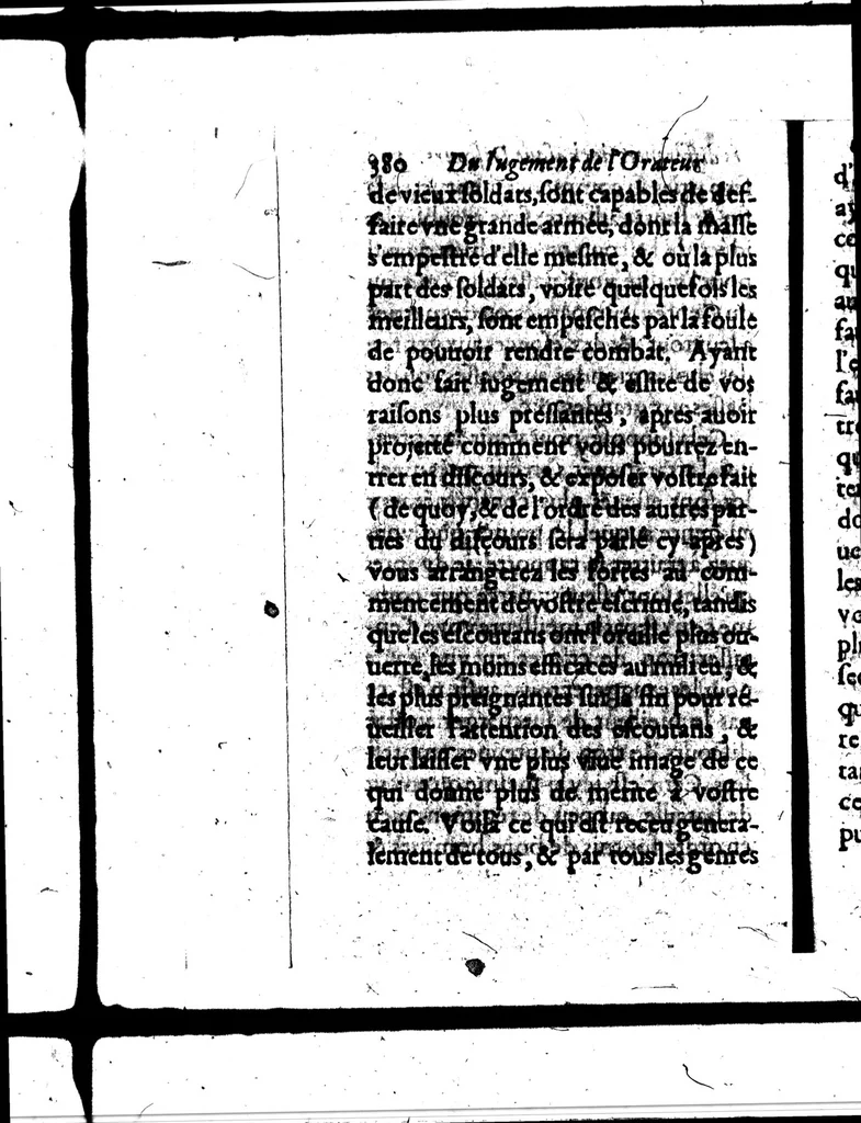 An illustration from Stille de l'orateur [microforme], 1647, leaf 388