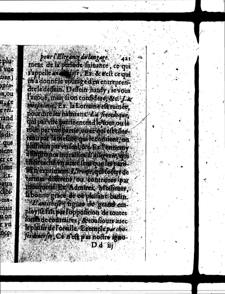 An illustration from Stille de l'orateur [microforme], 1647, leaf 429