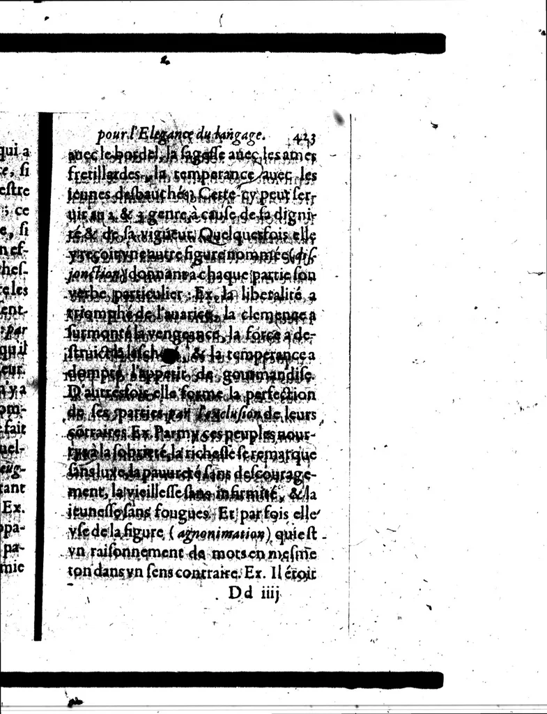 An illustration from Stille de l'orateur [microforme], 1647, leaf 431