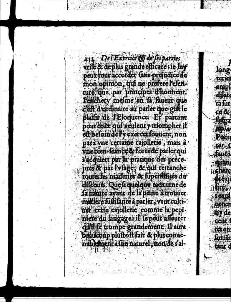An illustration from Stille de l'orateur [microforme], 1647, leaf 460
