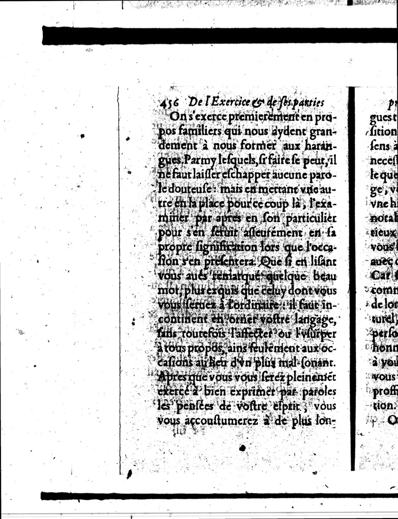 An illustration from Stille de l'orateur [microforme], 1647, leaf 464