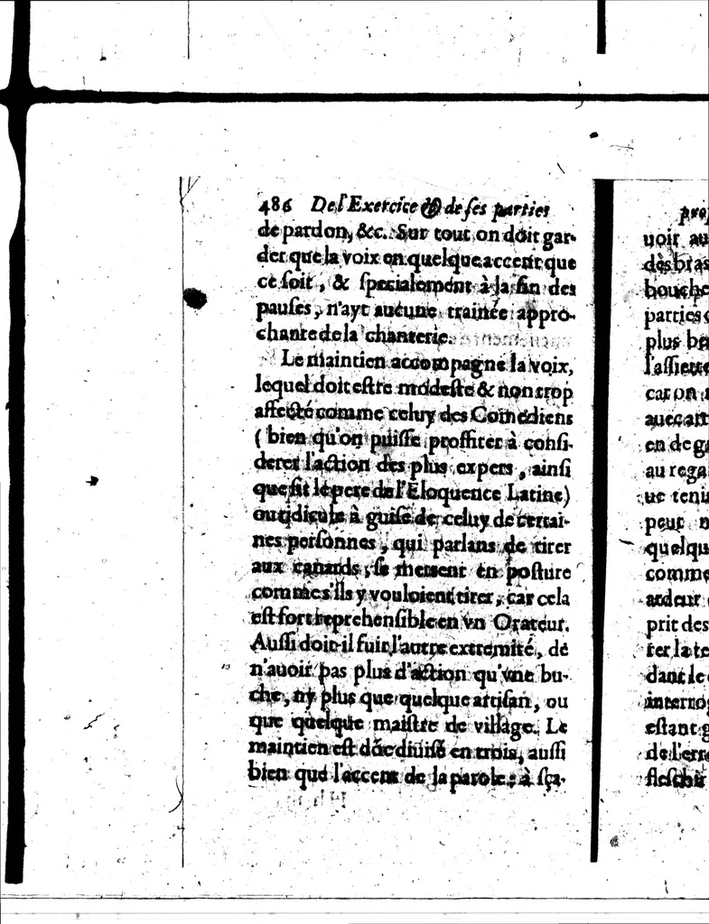 An illustration from Stille de l'orateur [microforme], 1647, leaf 494