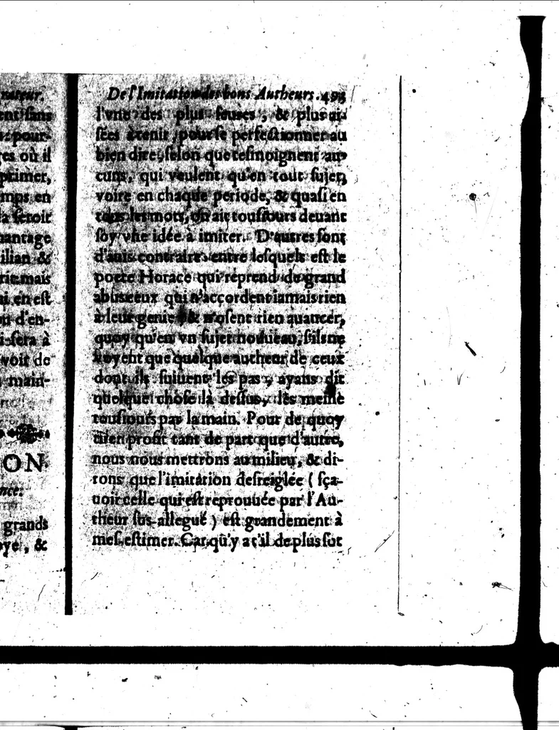 An illustration from Stille de l'orateur [microforme], 1647, leaf 501