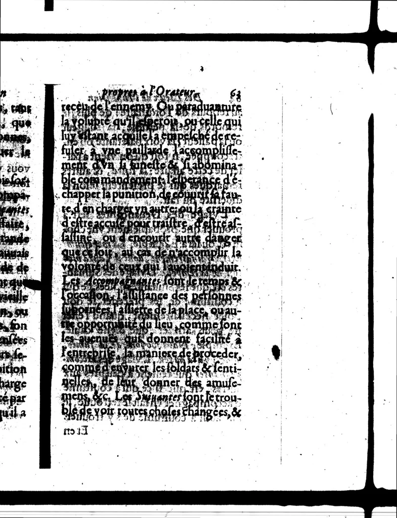 An illustration from Stille de l'orateur [microforme], 1647, leaf 71