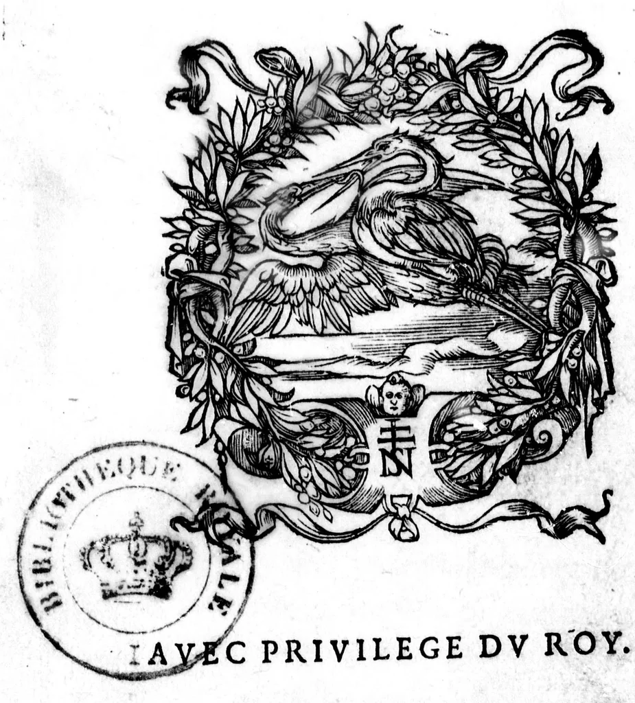 An illustration from La rhetorique [microforme], 1557, leaf 1